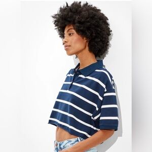 AE Cropped Polo T-Shirt
